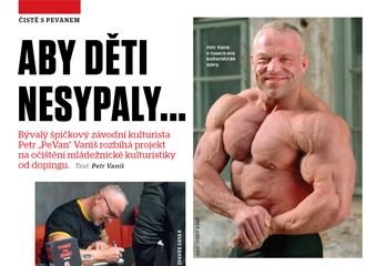 Rozhovor s PeVanem v MUSCLE&FITNESS 4/2019
